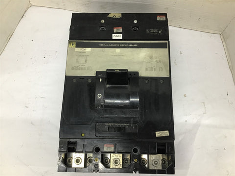 Square D MAL36800 Thermal-Magnetic Circuit Breaker 800 A 3 P