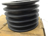 Dodge 5A5.2B5.6 2517 Pulley 5 Groove x 6" OD x 3-1/4" ID Uses 2517 Bushing
