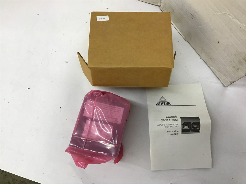 Athena 2000-B-0-0-08F-00 Temperature Controller 120-240 VAc 0-800 F Singl ePhase