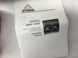 Athena 2000-B-0-0-08F-00 Temperature Controller 120-240 VAc 0-800 F Singl ePhase