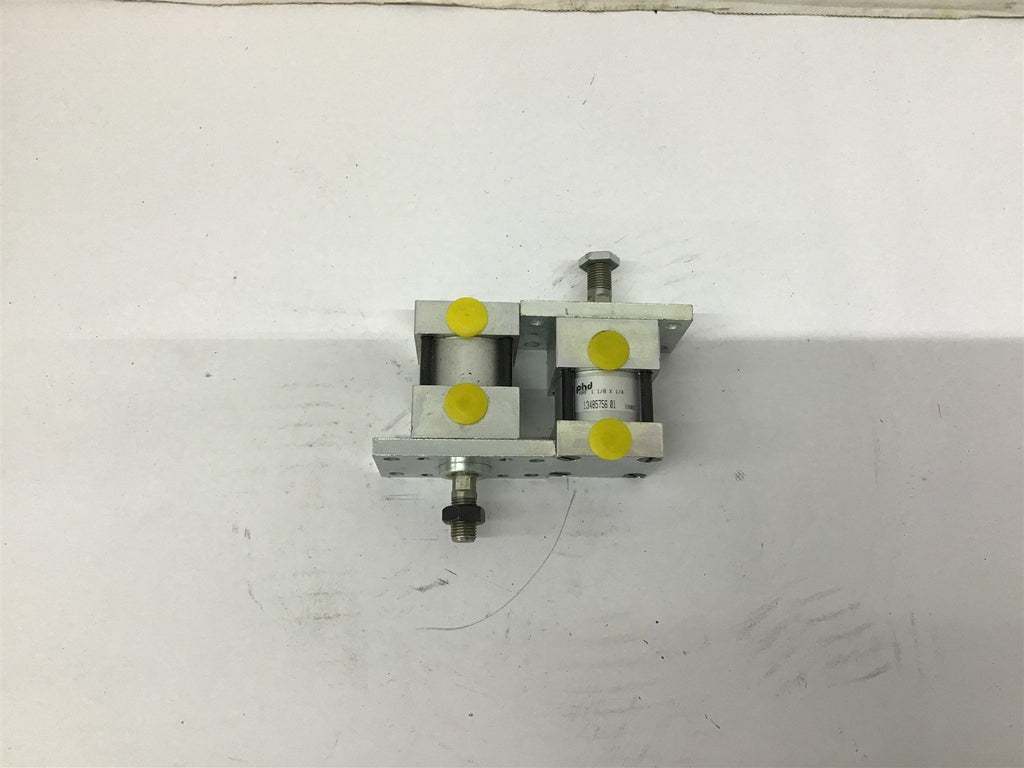 PHD 13485756 01 Pneumatic Cylinder 1 1/8 x 1/4 Lot Of 2