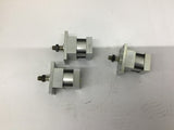PHD 13687649-01 Pneumatic Cylinder 1 1/8 x 1/4 Lot Of 3