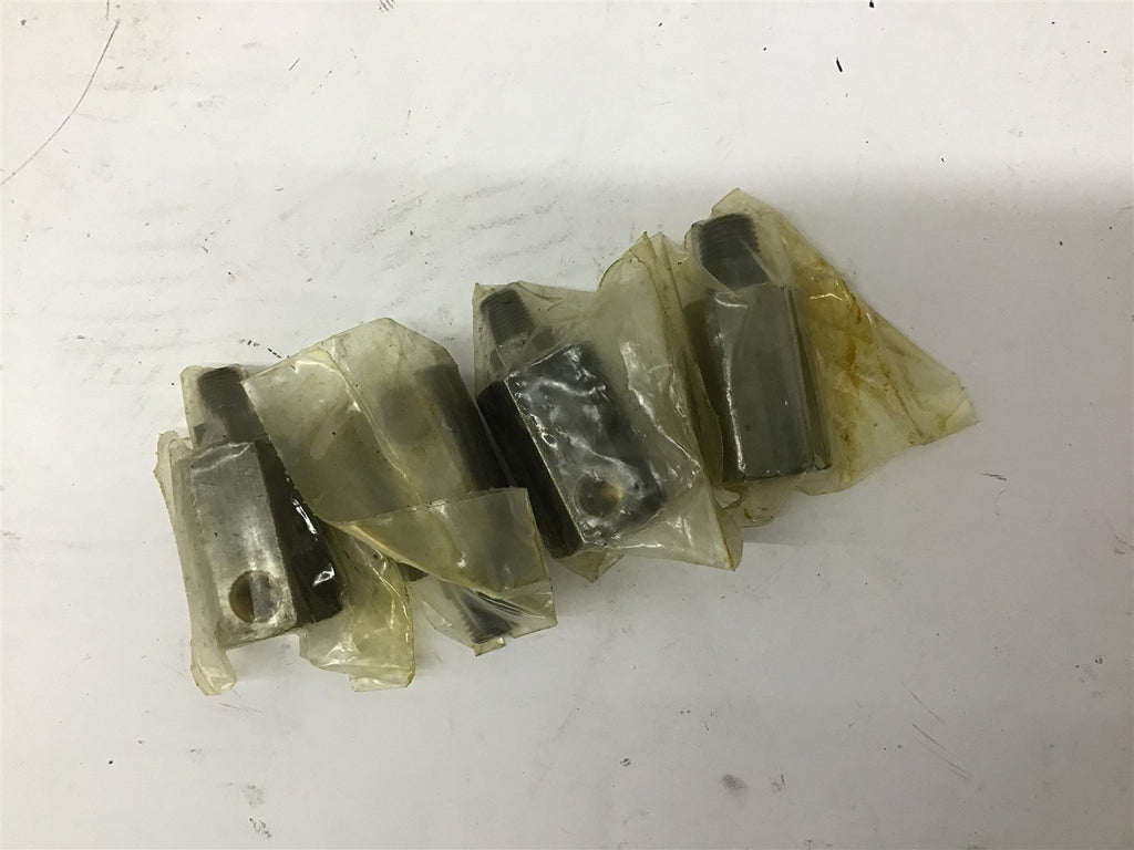 3mm Inlet x 8mm Outlet Pneumatic Fittings 1000 PSI Lot Of 4