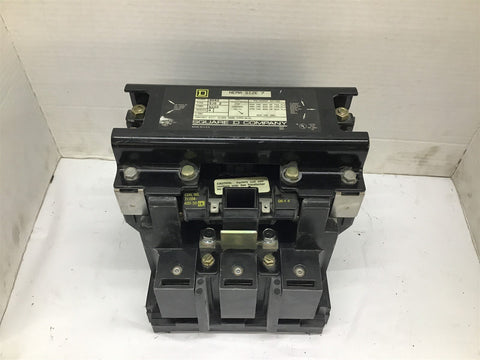 Square D Class 8502 Type SJO 2 Form SX22 Ser. A Starter NEMA Size 7