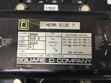 Square D Class 8502 Type SJO 2 Form SX22 Ser. A Starter NEMA Size 7