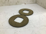 63P04 0681 Brake Friction Disc Lot Of 2