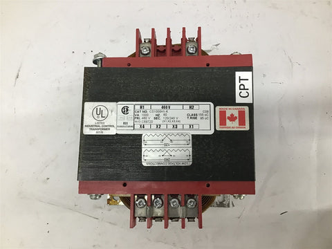 REX Manufacturing CS1000H1-K Transformer 460 V 60 Hz