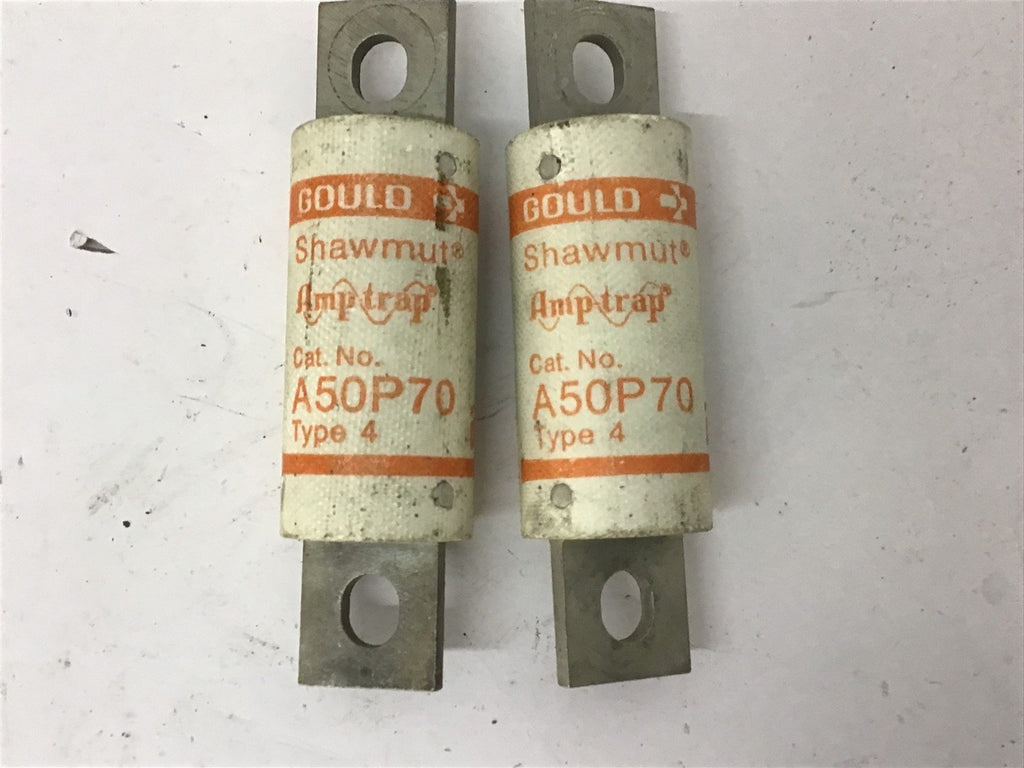 Ferraz Shawmutt A50P70 Fuse Lot Of 2