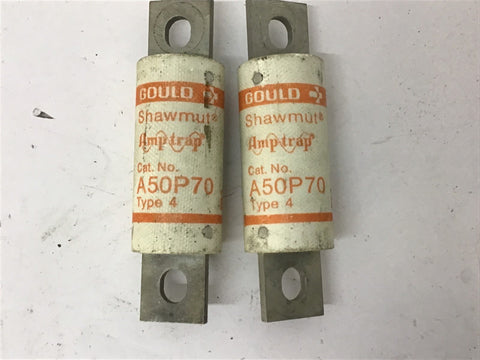 Ferraz Shawmutt A50P70 Fuse Lot Of 2