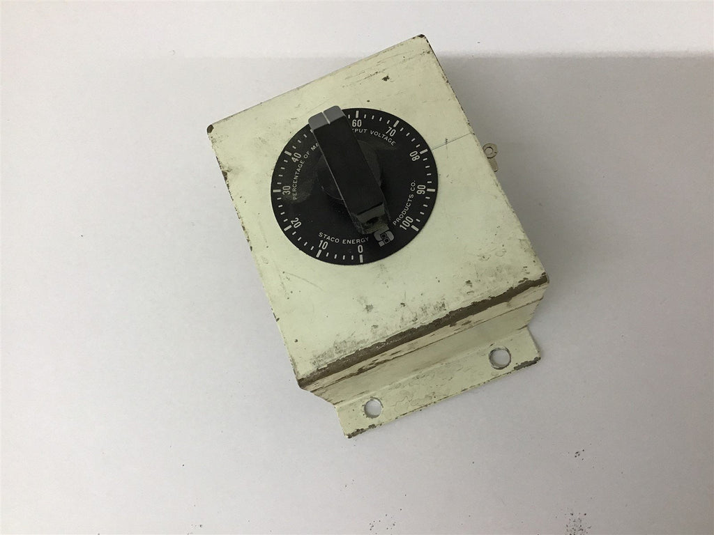Staco 171 Insutrial Control Trasnformer W/ Dial
