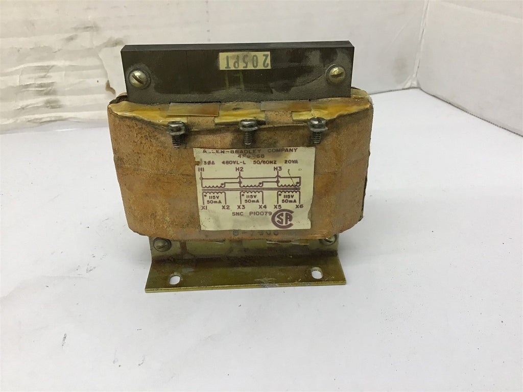 Allen-Bradley 4PB-68 P10079 Transformer