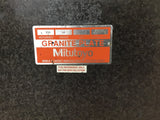 Mitutoyo M-262 Granite Plate 250 Accuracy AA Grade 60" L 48" W 38 1/2 " H