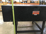 Mitutoyo M-262 Granite Plate 250 Accuracy AA Grade 60" L 48" W 38 1/2 " H