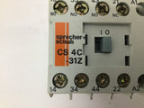 Sprecher and Schuh CS 4C Control Relay 600 VAC 5 A 1 PH 3 PH