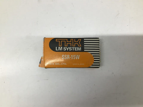 THK LM System SSR-15W Linear Bearing Block