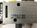 Rexroth P-026641-5 Valve 115 PSI