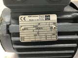 VEM Motors K21R 63 K 4 AC Motor 0.14 kW 275/480 V 1660-1690 RPM 4 P IP 55 3 PH