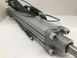 Aventics 0 822 352 010 Pneumatic Cylinder 10 Bar 20mm Shaft OD 15 1/2" Shaft L