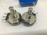 Clarostat RV4NAYSD Potentiometer Lot Of 2