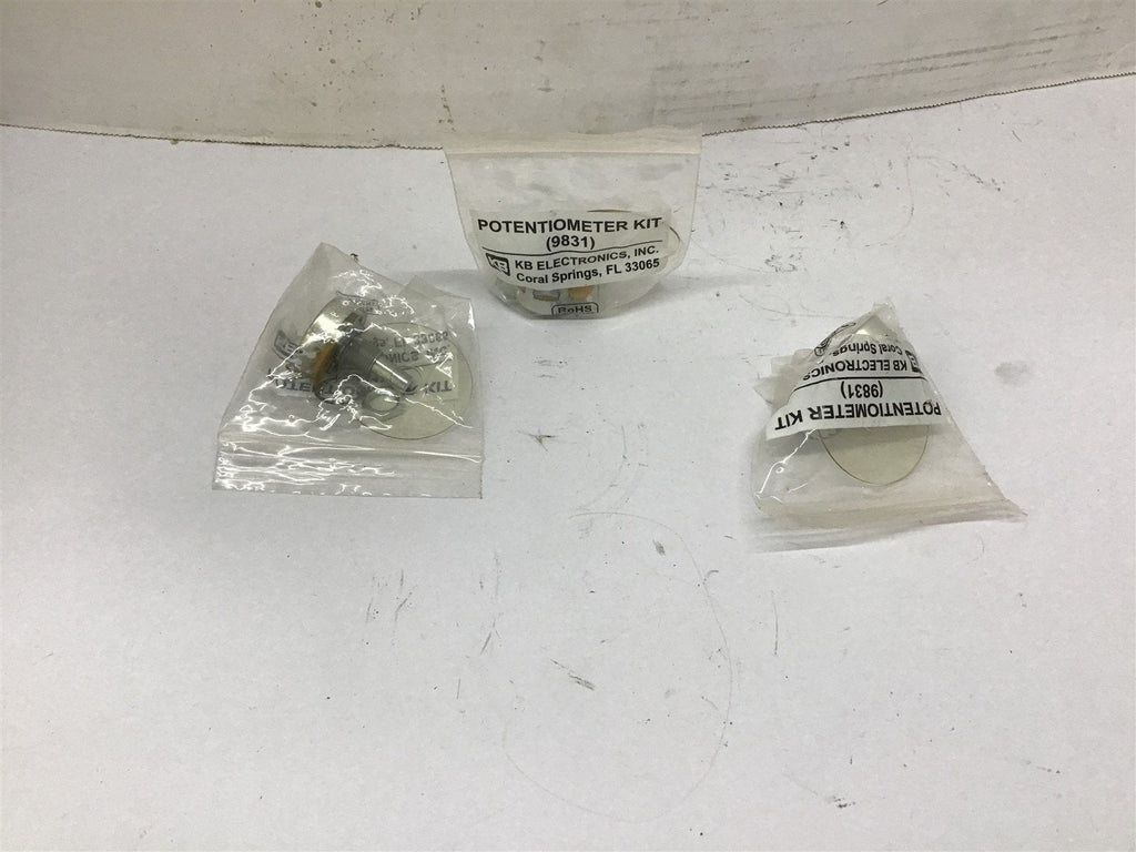 KB Potientio Meter 9831 Lot Of 3
