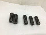 Balancer Springs 3" L x 1" OD x 1/4" Band Width Lot Of 5