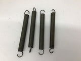 Tension Springs 9"L x 3/4" OD Lot Of 4
