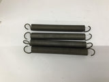 Tension Springs 9"L x 3/4" OD Lot Of 4