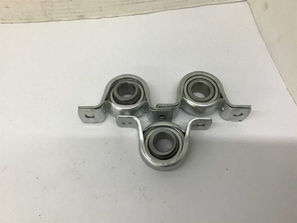 LDK PP204 19mm ID Pillow Block Bearing Lot Of 3