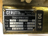 Cerutti s.p.a. 65708 Type TE Transformer 3 PH 2300 kVA 60 Hz