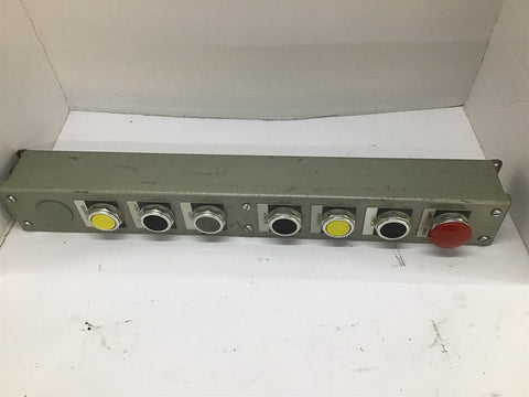 7 Push Button Enclosure W/ Allen-Bradley Switches