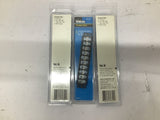 Ideal 89-310 Terminal Strip Lot Of 3