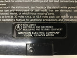 Simpson Electric Company 6-111844 Ohm and Volt Meter