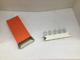 Lamps 15W-PR-CL 130V-E14 Lot of 5
