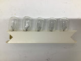 Lamps 15W-PR-CL 130V-E14 Lot of 5