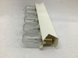 Lamps 15W-PR-CL 130V-E14 Lot of 5