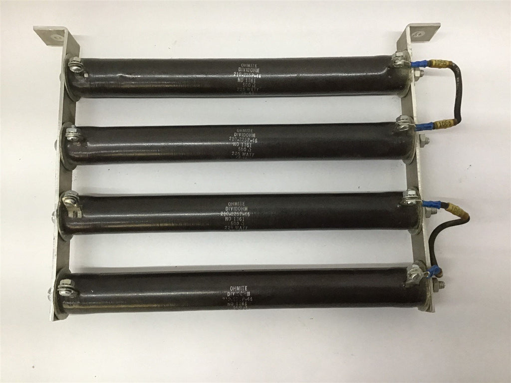 Ohmite 210-225P-46 Resistor 500 OHM 225 W Lot Of 4