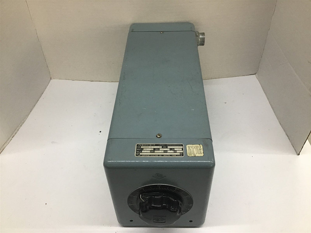 Powerstat EN216B-3 Variable Autotransformer 60 Hz 3 PH 0-560 V 3 A 2.9 KVA