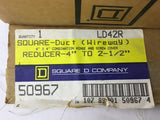 Square D LD42R Combination Hinge and Screw Cover 4" by 4"
