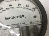 Magnehelic 2100C Differential Pressure Gauge 0-100