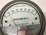 Dwyer 2002C Magnehelic Water Gauge 0-2" 15 PSIG W/ Magnetic Feet