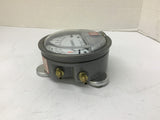 Dwyer 2002C Magnehelic Water Gauge 0-2" 15 PSIG W/ Magnetic Feet