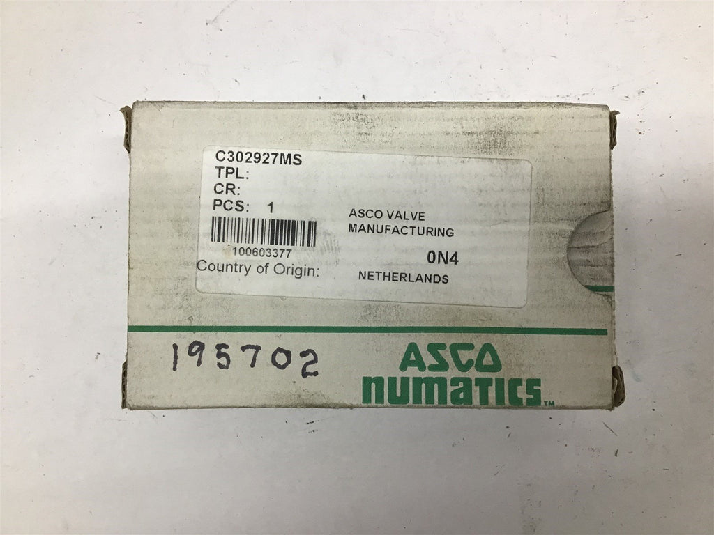 Asco Numatics C302927-D2 Valve Rebuild Kit