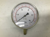 Winters Water Pressure Gauge 0-100 PSI 0-650 kPa