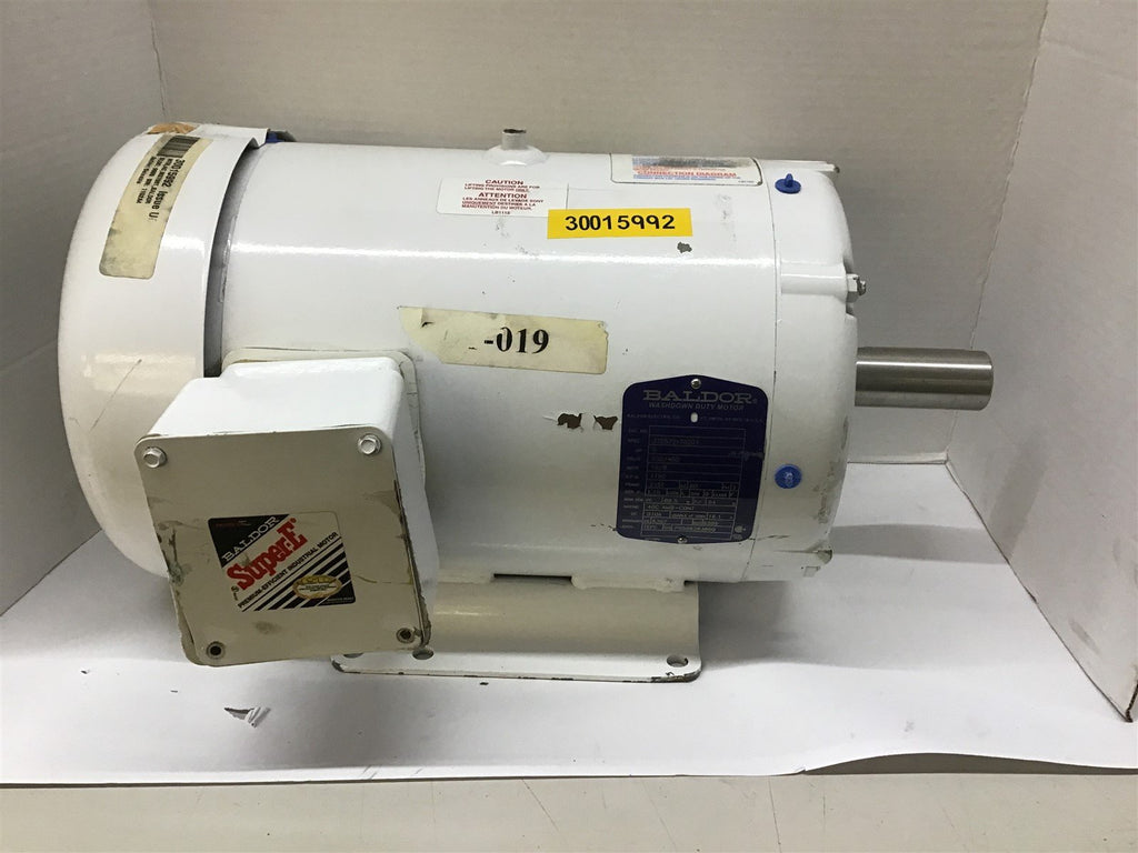 Baldor 37E572Y762G1 Wash Down Motor 5HP 230/460V