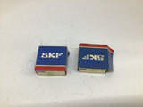 SKF 305804 C-2Z Double Row Ball Bearing Lot Of 2