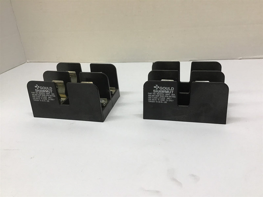 Gould Shawmutt 603SSJ Fuse holder 600 Volts 30 Amp Lot Of 2