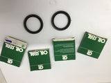 CR 21059 Oil Seal 2-1/8" ID x 2-3/4" OD Lot Of 4