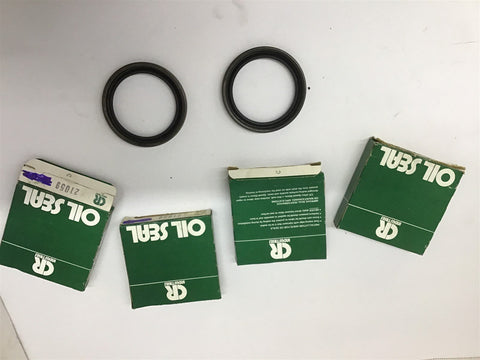 CR 21059 Oil Seal 2-1/8" ID x 2-3/4" OD Lot Of 4