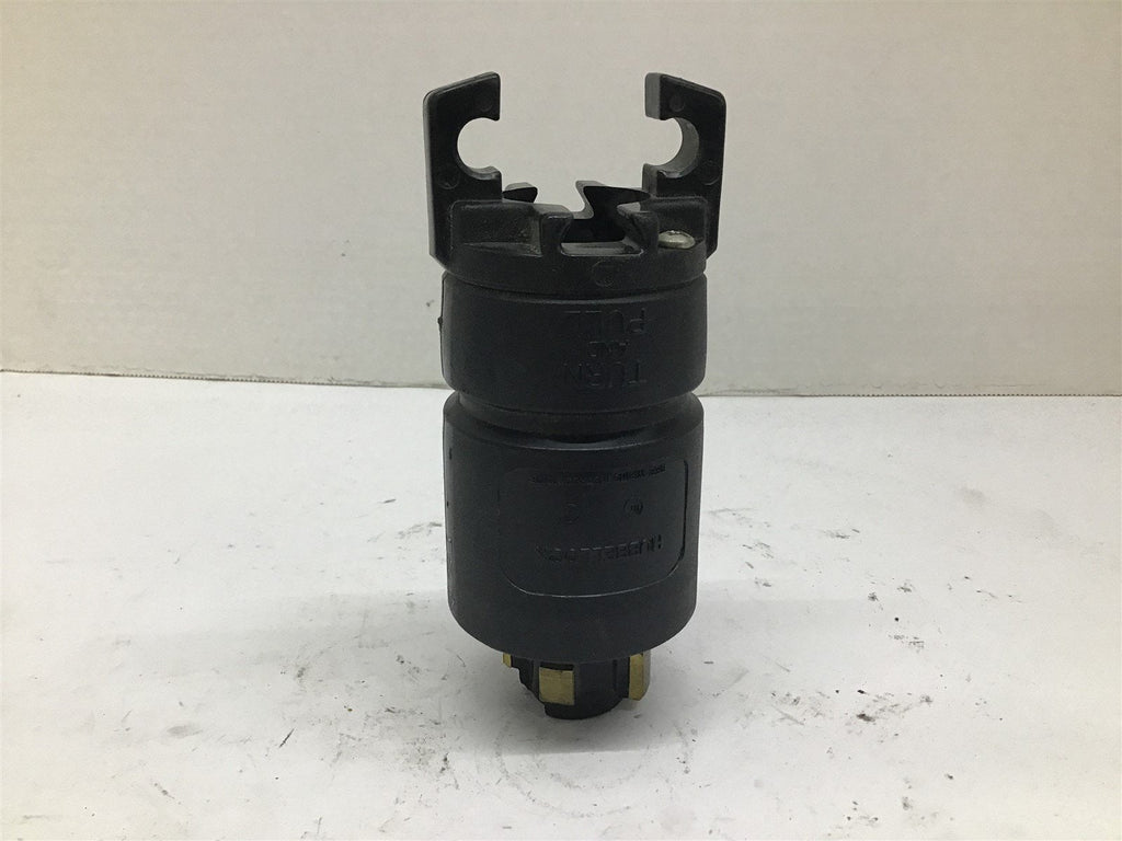 Hubbell 21415B Turn and Pull Locking Plug