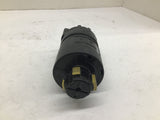 Hubbell 21415B Turn and Pull Locking Plug